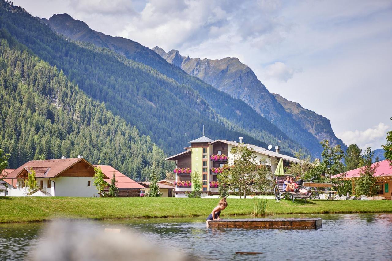 Bio Hotel Stillebach Sankt Leonhard im Pitztal Eksteriør billede